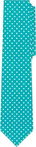 Jacob Alexander Polka Dot Print Men's Slim 2.75" Polka Dotted Tie in Saudi Arabia