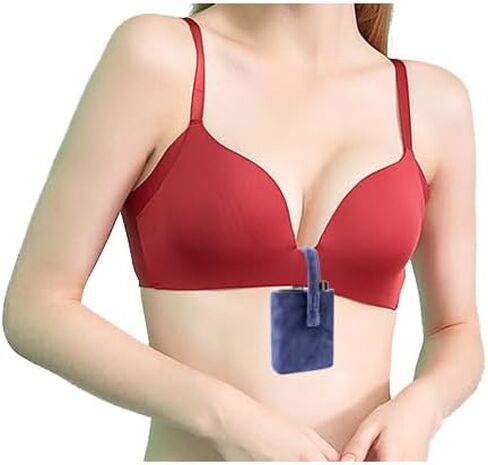 زوج واحد من جيب حمالة الصدر لمضخة الأنسولين، حامل حقيبة حمالة صدر مضخة الأنسولين المخفية، سهل الحمل، يحافظ على مضخة الأنسولين مخفية بعيدًا (وردي) in Kuwait