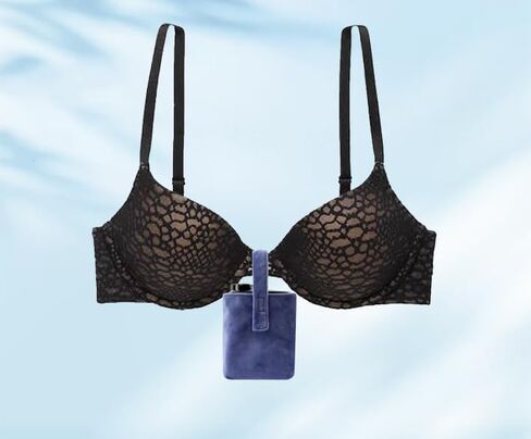 زوج واحد من جيب حمالة الصدر لمضخة الأنسولين، حامل حقيبة حمالة صدر مضخة الأنسولين المخفية، سهل الحمل، يحافظ على مضخة الأنسولين مخفية بعيدًا (وردي) in Kuwait