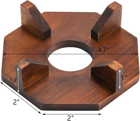 Lawei 3 حزمة حامل الكرة الخشبية حامل، حامل عرض الكرة الصغيرة لكرة القدم كرة السلة كرة القدم الكرة الطائرة الرجبي البولينج، رف عرض تخزين الكرة الرياضية، حالات عرض تذكارات توقيع الكأس in Kuwait