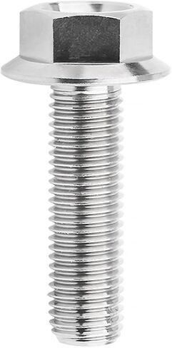 M10 x 30 35 40 45 55 60 65 70 75 80 100mm 1.25 Pitch Titanium Ti Flange Hex Bolt (M10x100mm) in Saudi Arabia