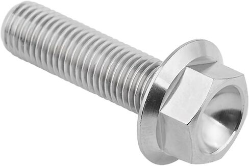 M10 x 30 35 40 45 55 60 65 70 75 80 100mm 1.25 Pitch Titanium Ti Flange Hex Bolt (M10x100mm) in Saudi Arabia