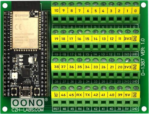 لوحة وحدة اندلاع الكتلة الطرفية اللولبية لـ ESP32-S2-Saola-1 in Kuwait