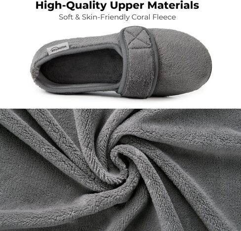 شبشب نسائي من HomeTop قابل للتعديل، حذاء منزلي مريح من الإسفنج الذكي للاستخدام الداخلي والخارجي in Kuwait