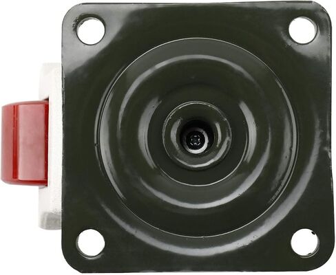 DasMarine 4 Pack Leveling Casters GD-80F-T Plate Mounted Leveling Caster 1102lbs/Per Leveling Caster Wheels Iron Poly Wheel and NBR Pad (Plate Mounted 1102lbs/Per Iron Poly Wheel) in Saudi Arabia