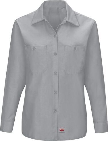 Red Kap Women's Long Sleeve Mimix Work Shirt in Saudi Arabia