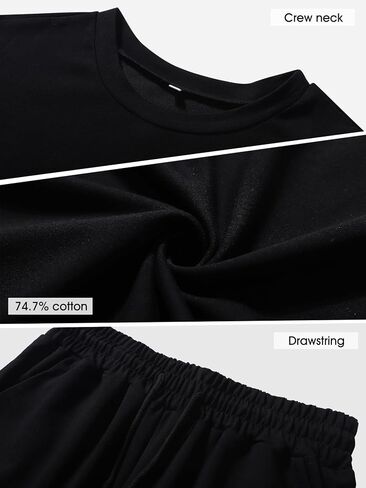 Womens 2 Piece Outfits Cap Sleeve Tops High Waist Pants Set Summer Loungewear 2024 in Saudi Arabia