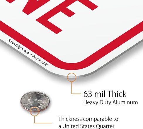 علامة SmartSign No Wake Zone، لافتة بطيئة، لافتات بحيرة للأماكن الخارجية، 12 × 18 بوصة، ألومنيوم عاكس بدرجة مهندس 3M، مقاوم للطقس in Kuwait