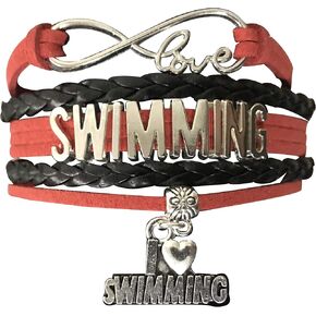 Swim Bracelet- Swimming Bracelet- Swim Jewelry - Gift For Swimmers