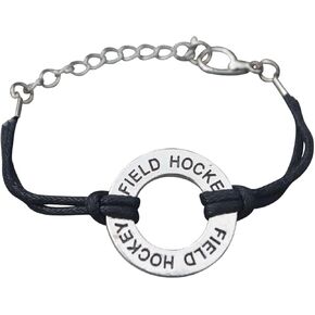 Infinity Collection Field Hockey Bracelet, Field Hockey Jewelry, Field Hockey Gifts, Field Hockey Charm Bangle Bracelet, Gift for Field Hockey Players
