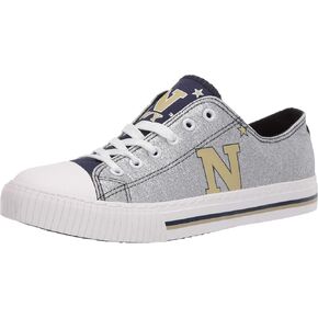 FOCO womens Ncaa College Team Logo Fashion Low Top Canvas Sneakers Shoes