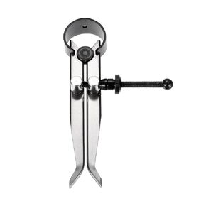 Spring Inside Caliper - [5 Inch] Stainless Steel Spring Caliper Straight-Leg Measurement Tool for Size Measuring Use, Silver Tone