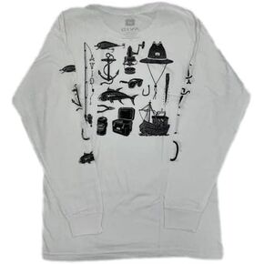Fishing Fishing Mania Adult LS T-Shirt Outdoor Style and Comfort LS T-Shirt