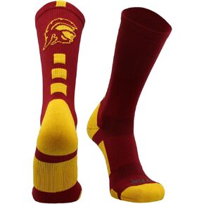 TCK USC Trojans Socks Baseline Crew