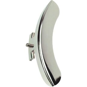 Golden Gate P-104 1930's-Style Single-leg Armrest - Nickel-Plated Brass