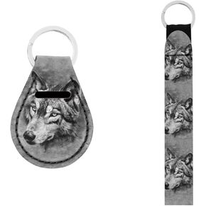 Dreaweet 2 Pack Fashion Wristlet Strap for Key,Hand Wrist Lanyard Key Chain Holder