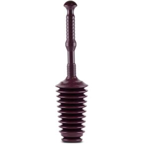 Master Plunger MP500 Heavy Duty All Purpose Plunger, Laundry Tubs, Bath Tubs, Kitchen Sinks, Garbage Disposal, Toilets Commercial & Residential Use. Equipped with Air Release Valve, Plum