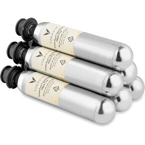 Coravin Pure Sparkling CO2 Capsules - Preserve Wine for 4 Weeks - For Coravin Sparkling Wine Preservation System - Wine Gas Cartridges - For Champagne and Other Sparkling Wines
