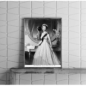 INFINITE PHOTOGRAPHS Photo: Her Majesty Queen Elizabeth II,Ruler,Monarchy,Europe,Gowns,Crown,D Chandor,c1952