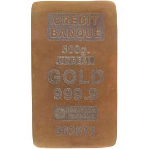 Alice Lane Gold Bar Home Collection — Beautiful, Stunning Decorative Gold Bar- for Office, Bath, or Kitchen — Style on a Book, Tray, or Table for a Meaningful, Handsome Look.