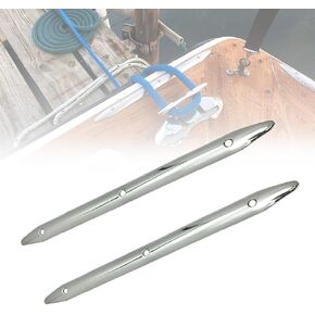 Marine Stainless Steel Rub Strake - Line Rub Strakes Protection for Boat Yacht RV Accessories, 2 Pcs
