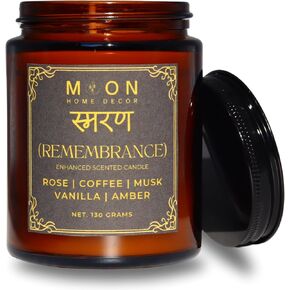 Aromatherapy Candle | Citrus, Clove, Cinnamon and Cedarwood | Natural Soy | Unique Essential Oils | Pure Cotton Wick | Best for Gift, Travel, Home & Bath, Wellness