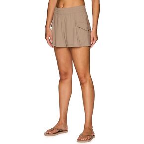 Avalanche Women's Cargo Style Hiking Short, Clean Waist Shorts for Women with Lightweight Quick Drying Woven Fabric