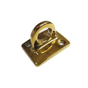 2pcs Rope Stanchion Wall Plate Gold Colorway