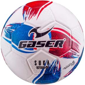 Gaser Soccer Ball Suka Blue Green #5 (Blue and Red, 5)