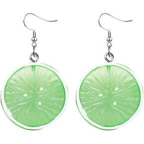 3D Lemon Earrings for Women Girls Charm Lemon Drop Dangle Earrings Cute Tangerine Pendant Earrings Statement Lime Green Wedge Slice Realistic Citrus 3D Dangle Lightweight Fruit Earrings Fashion Cute 3D Orange Petal Resin Earrings Personalized Fun Lemon Da