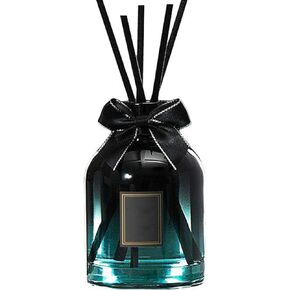 150ml/5oz Fragrance Glass Diffuser Bottle Empty Diffuser Bottle Diffuser Jars Aromatherapy Storage Container Fragrance Accessories Use for DIY Replacement Diffuser Sets (Gradient)