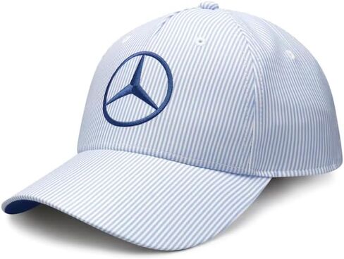 قبعة Mercedes AMG Petronas F1 - George Russell Monaco 2024 إصدار خاص - للجنسين - أزرق - مقاس واحد للبالغين in Saudi Arabia