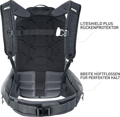 EVOC Rucksack Backpacks, Black/Carbon Grey, Small-Medium-26L in Saudi Arabia