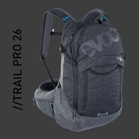 EVOC Rucksack Backpacks, Black/Carbon Grey, Small-Medium-26L in Saudi Arabia