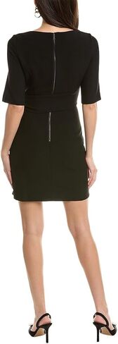 alice + olivia Women's Virgil Boat Neck Wrap Dress in Saudi Arabia