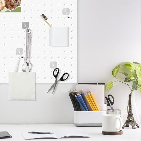 30 PCS 4 Inch Metal Pegboard Hooks Peg Board Shelving Hooks Fits Any Peg Board Pegboard Locking Hooks for Display and Organize Pegboard Accessories for Garage Office Kitchen Store (Silver) in Saudi Arabia