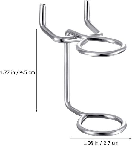 5 قطع من CLISPEED دعامات خطافية للأرفف ذات حلقة مزدوجة مفك براغي حامل لوحة ربط أداة خطاطيف أدوات تخزين خطاطيف بيجبورد منظم كماشة حامل بيجبورد ثقب لوح مكواة معدنية للفتيات in Kuwait