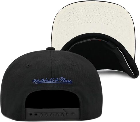 Mitchell & Ness Los Angeles Dodgers Cooperstown MLB Team Classic Snapback Hat Cap - Black in Saudi Arabia