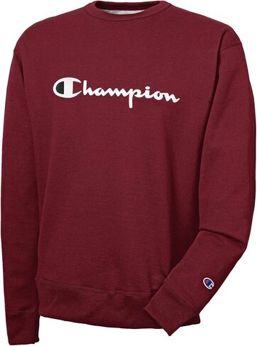 Champion Men's Powerblend Fleece Crew, Script in Saudi Arabia