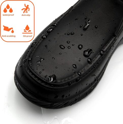 Premium Kitchen Chef Shoes, Garden Work Clog Non Slip Oil/Water Resistant for Garden Hospital Restaurant Work Shoes (adult, men, numeric_9_point_5, numeric, us_footwear_size_system, medium) in Saudi Arabia