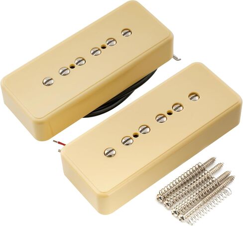 Artec ASA90 Alnico 5 P90 Soapbar Single Coil Pickup Electric Guitar Bridge Pickup 7.5K, Black in Saudi Arabia