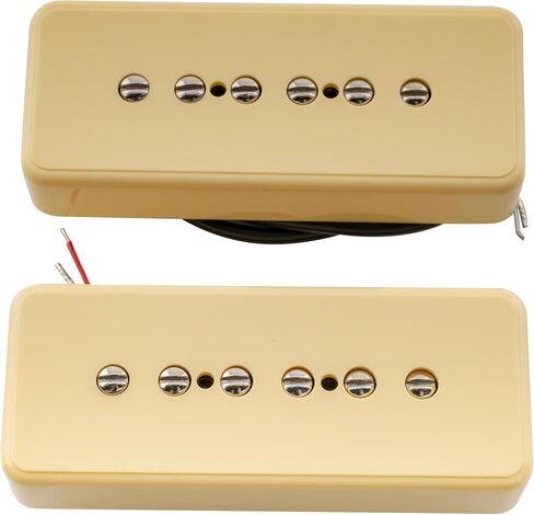 Artec ASA90 Alnico 5 P90 Soapbar Single Coil Pickup Electric Guitar Bridge Pickup 7.5K, Black in Saudi Arabia