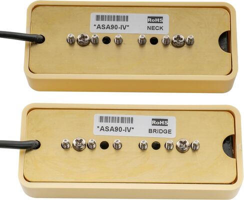 Artec ASA90 Alnico 5 P90 Soapbar Single Coil Pickup Electric Guitar Bridge Pickup 7.5K, Black in Saudi Arabia
