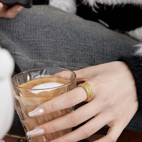 S925 sterling silver ring female ins niche design multi-layer silver rope open ring ring in Saudi Arabia