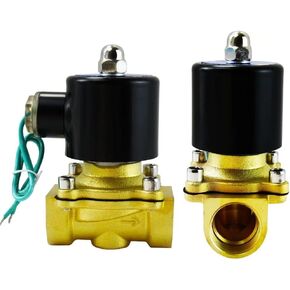 3/4 Inch 24 VAC Normally Closed Brass Solenoid Valve
