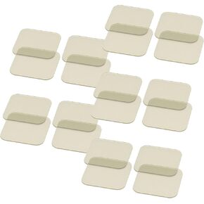 Pure Enrichment® Genuine Reusable Electrode 5-Pack Gel Patch Set - Adhesive TENS Unit & EMS Unit Replacement Patches for PurePulse™ Trio Muscle Stimulator - 20 Total (PETNEMHT)