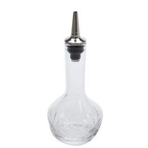 American Metalcraft BBC2 Glass Bitters Bottle, Diamond, 4-Ounces