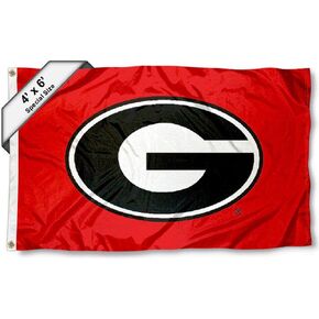 College Flags & Banners Co. Georgia Bulldogs 4 ft x 6 ft Flag