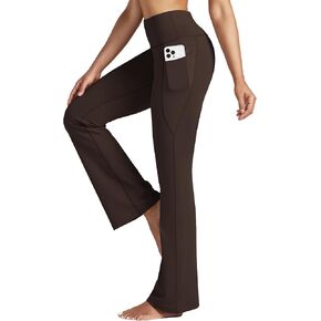 Willit Women's Yoga Pants Flare Leggings High Waist Bootcut Workout Leggings Tummy Control with Pockets 29" 31"