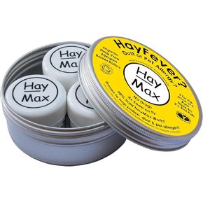 Allergen Barrier Balm Triple Tin Pure - Pack of 3 - Organic, Natural & Non-Drowsy Hay Fever & Allergy Relief Balm - Traps Pollen, Dust & Other Allergen Particles - Apply Around The Nose & Eyes